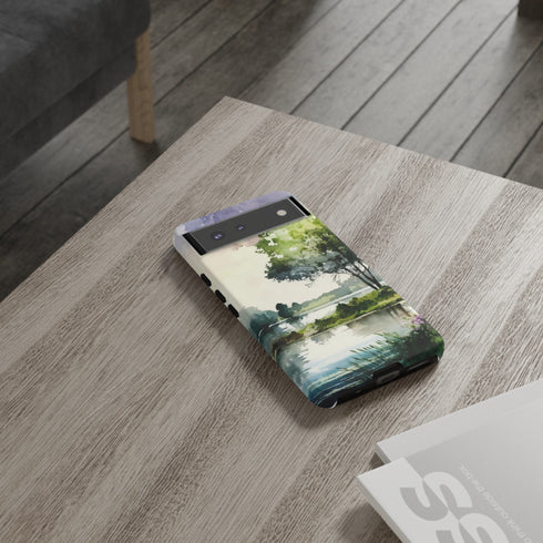 Summer Day by the Lake - Impact Resistant Phone Case